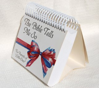 The Bible Tells Me So - Day #1 - Devotional calendar for parents of newborns